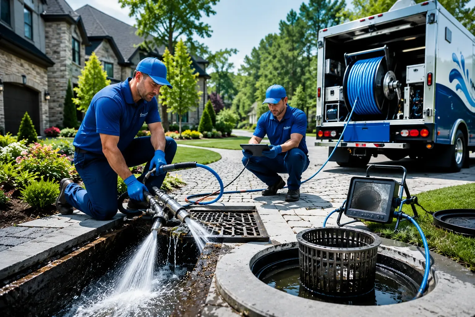 Local outdoor drain cleaning professionals in Central Square, NY